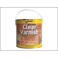 Everbuild Quick Dry Wood Varnish Gloss Clear 2.5 Litre EVBWVARCLG2