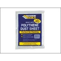 Everbuild Polythene Dust Sheet 12 x 9ft