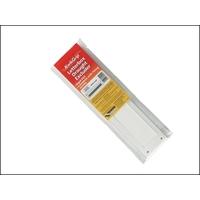 Everbuild KwikGrip Letterbox Draught Excluder With Flap White