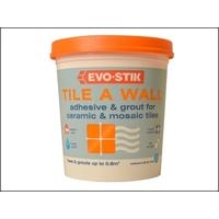 evo stik tile a wall adhesive grout for ceramic mosaic tiles 1 litre