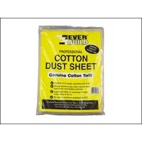 Everbuild Cotton Dust Sheets 12 x 9ft