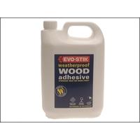 evo stik wood adhesive weatherproof 5litre 718418