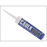 Everbuild Caulk Once White 400ml C4