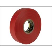 Everbuild Electrical Insulation Tape Red 19mm x 33m
