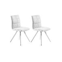 Evoque Pair of Prism Chairs