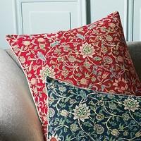 Evenlode Tapestry Cushion Red