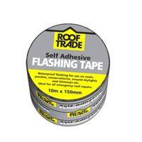 Evo-Stik Rooftrade Grey Flashing Tape (L)10m (W)150mm