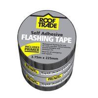 Evo-Stik Rooftrade Grey Flashing Tape (L)3.75m (W)225mm