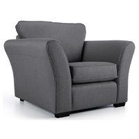 Evian Armchair Dark Grey