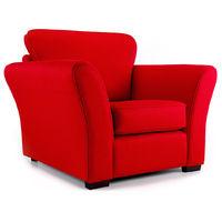 Evian Armchair Red