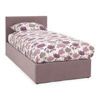 evelyn upholstered ottoman bed superking lavender