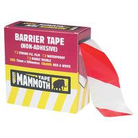 Everbuild 2BARRD500 Barrier Tape Red / White 72mm x 500m