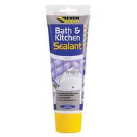 Everbuild EASIBATH Bath & Kitchen Sealant Easi-Squeeze White 200ml