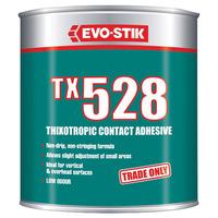 evo stik 657502 tx528 thixotropic contact adhesive 1 litre