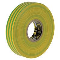 Everbuild 2ELECYELGRN Electrical Insulation Tape Yellow/Green 19mm...