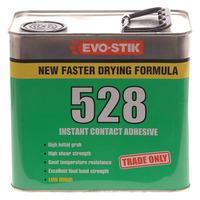 evo stik 805705 528 instant contact adhesive 25 litre