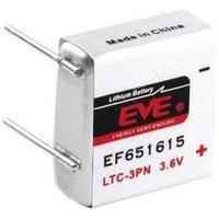 EVE LTC-3PN, EF651615 LTC-3PN Size 400mAh Lithium Battery Cell 3.6V, 232541