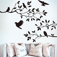 Evelle Had 8208 New Branches Birds Bedroom Living Room Wall Paper Wholesale Custom Hand Carved Background