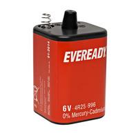 eveready weatherproof lantern battery 4r25 6v single