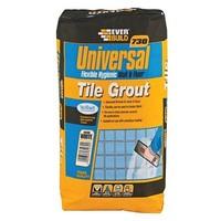 Everbuild Universal Flexible Grout White 10kg EVBUFLEX10WE