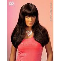 Eva Brown Wig for Hair Accessory Fancy Dress