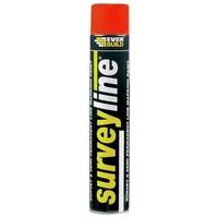 Everbuild SURVEYLINE Marker Spray 700ml SURVEYBK