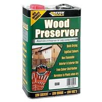 Everbuild LJRC05 5 Litre Wood Preserver - Red Cedar