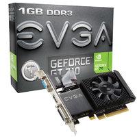 EVGA GeForce GT 710 1GB DDR3 VGA DVI-D HDMI PCI-E Graphics Card