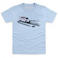 Evo Porsche GT3 RS 4.0 Kid\'s T Shirt