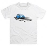 Evo Ford Focus RS Kid\'s T Shirt