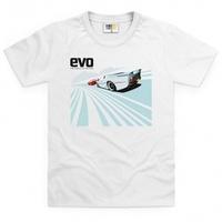 Evo Jaguar XJ220 Black Logo Kid\'s T Shirt
