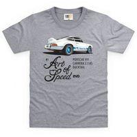 evo The Art Of Speed Kid\'s T Shirt