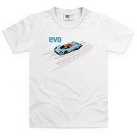 Evo Porsche 917 Blue Logo Kid\'s T Shirt