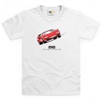 Evo Lamborghini Countach Kid\'s T Shirt