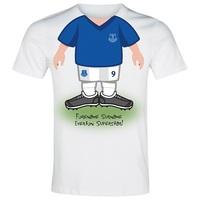 everton personalised use your head t shirt junior na