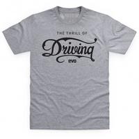 evo The Thrill of Driving T Shirt