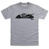 Evo Pagani Zonda Side View T Shirt