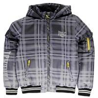 everlast hooded bomber jacket junior boys