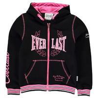 Everlast Large Logo Zip Hoody Junior Girls