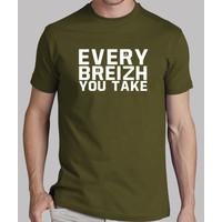 every breizh you take - t-shirt