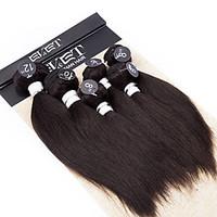 EVET Brazilian Virgin Hair Straight 4X8\