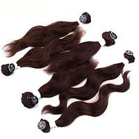 EVET 7A Unprocessed Peruvian Virgin Hair 6Pcs 200g/lot Human Hair Weave Peruvian Body Wave Virgin Hair Bundles