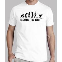Evolution born to ski