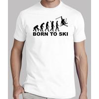 Evolution born to ski