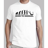 Evolution born to snorkel