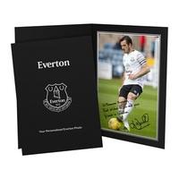 Everton Baines - Personalised Printed Signature Photo in Presentation Folder