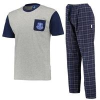 Everton Pyjama - Navy/Grey - Mens