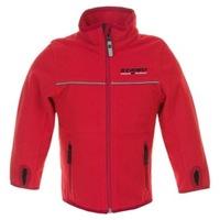 everest junior camelot performance fleece jacket red