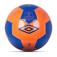 Everton Neo Trainer Football - Size 5 Orange/Blue