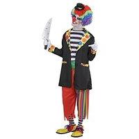 Evil Clown - Halloween Fancy Dress Costume - Large - 42-44